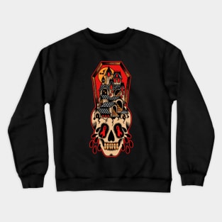 Haunted house Crewneck Sweatshirt